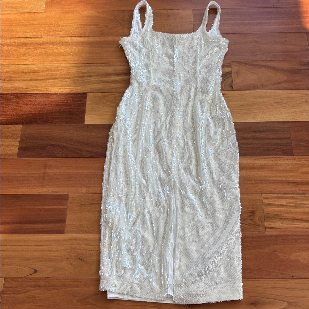 NWT Sequined midi dress - Picture 8 of 9